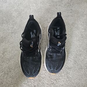 Brooks Glycerin GTS 22 Black Mens Running Shoes Size 9